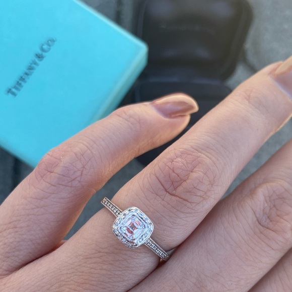 Tiffany & Co. Jewelry - TIFFANY & CO Diamond Legacy Ring Platinum